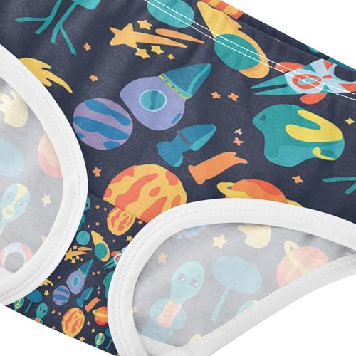 Space Planets Toddler Girls's Underwear 2T 202c13934
