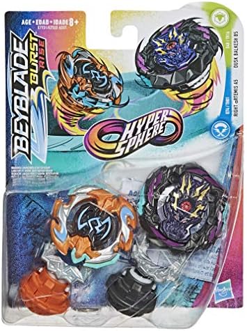 Beyblade- Bey HS Dusk Balkesh B5 and Art