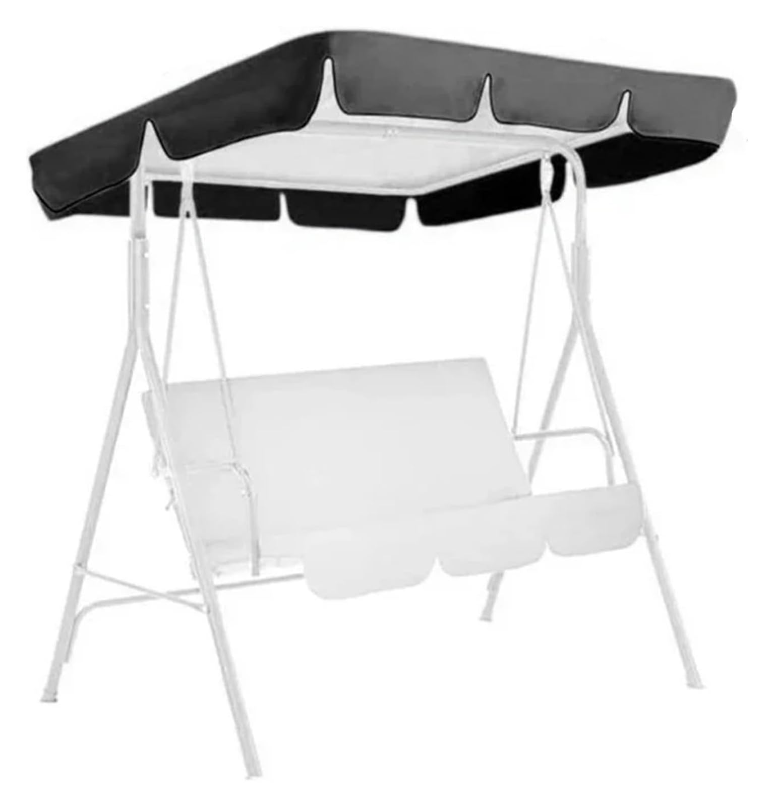 Funda para Asiento de Columpio de jardín, Reemplazo del Dosel de la Silla Columpio, Multicolor, Varios tamaños
