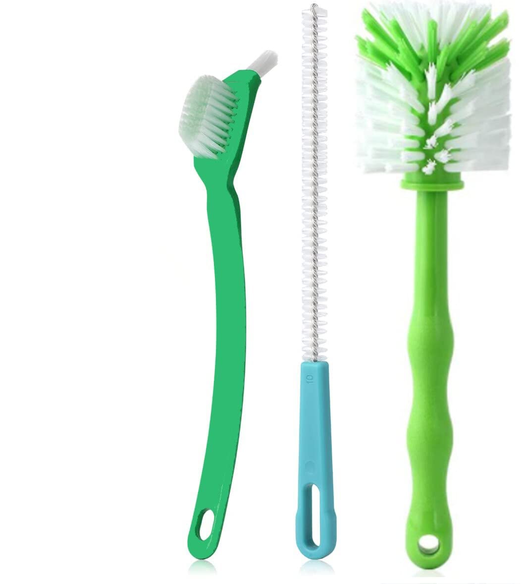 Blade Knife Cleaner Bowl Pot Washing Tool Cleaning Scrubbing Brush Ideal Suitable for Thermomix TM5 TM6 TM31 Food Mixer Monsieur Cuisine (The Complete Kit)