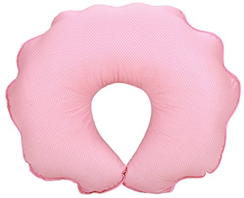 Leachco Cuddle-U Basic Nursing Pillow and More, Pink Pin Dot , 20x18x7 Inch (Pack of 1) - Thumbnail 6