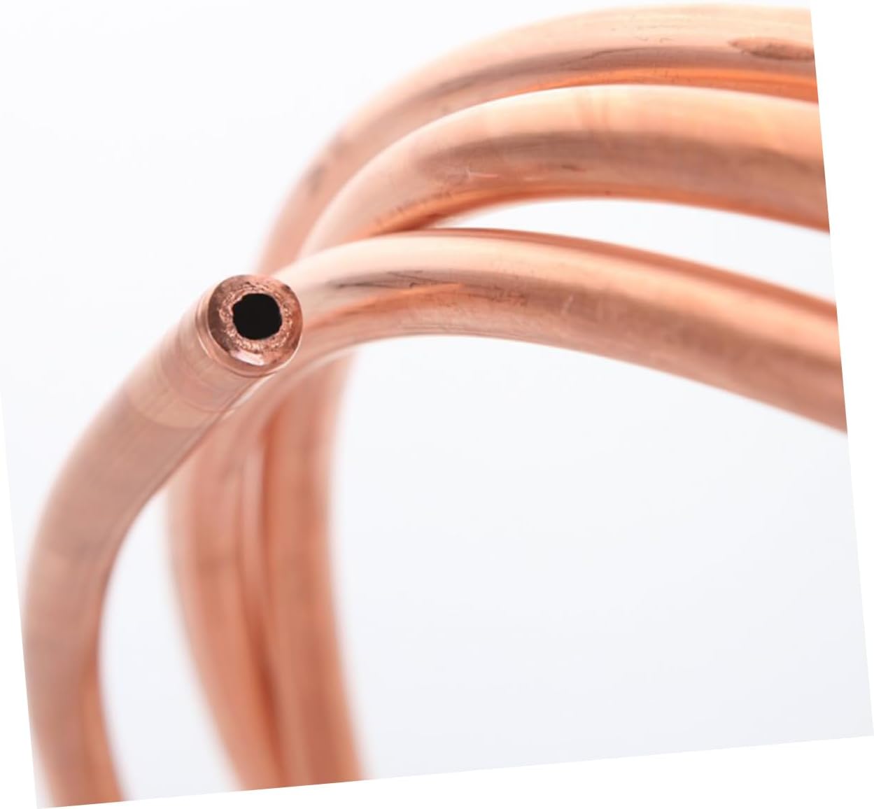 6pcs Soft Copper Tubing for Air Conditioning and Refrigeration and Flexible Copper Coil for Home and Commercial Use