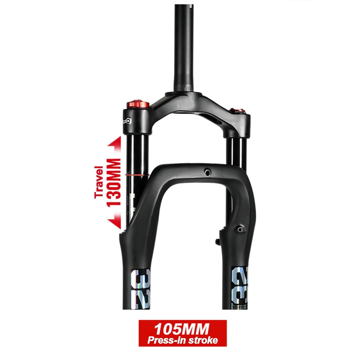 ZTZ MTB Bike Forcella Sospensione 180mm Viaggio, Bicicletta Lega - Foto 5