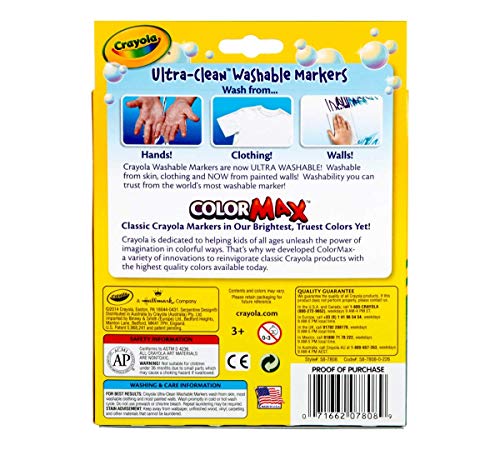 Washable Broad Point Markers (8/Pack) [Set of 2] - image 2