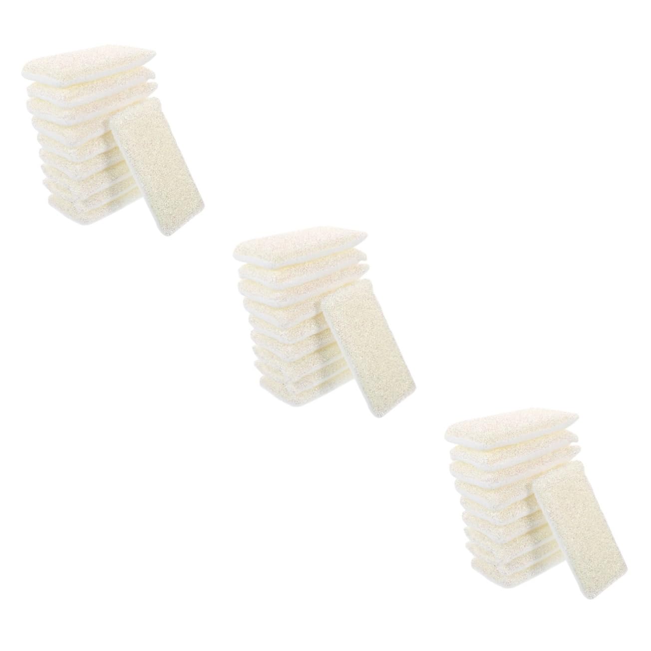Mipcase 3 Set Spugna Forte Di Grandi Dimensioni Scrubber Mammina Lavare I Piatti Con La Spugna Scopo Paglietta Spugne Per Lavare I Piatti Pentole Strofinare Poliestere 10 Pezzi*3