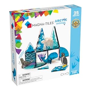 MAGNA-TILES-Arctic-Animals-25-Piece-Magnetic-Construction-Set