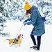 Flow fire Winter Hundemantel Wasserdicht für Grosse Hunde, Hundejacke mit Bauchschutz, Hunde Wintermantel Reflektierend XL(L)