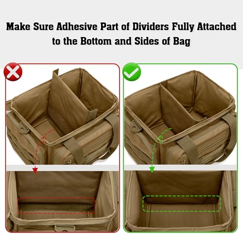 DSLEAF Tactical Gun Range Bag