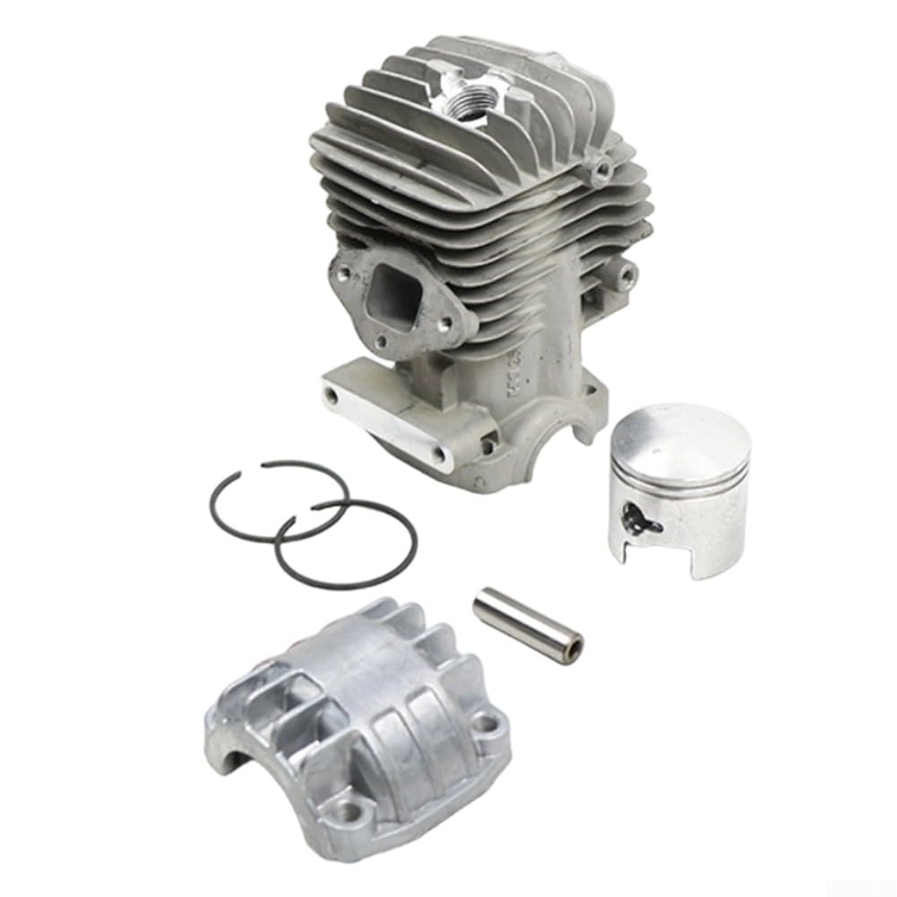Cilindro per Kit Pistone, Kit Cromatura 34MM per motosega con una cilindrata di 2500 25Cc e Sopra per Vari Modelli