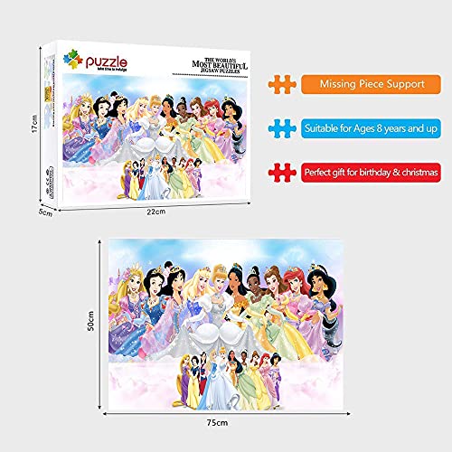 Disney 1000-delige legpuzzel voor volwassenen en kinderen van 8 jaar - Afbeelding 5