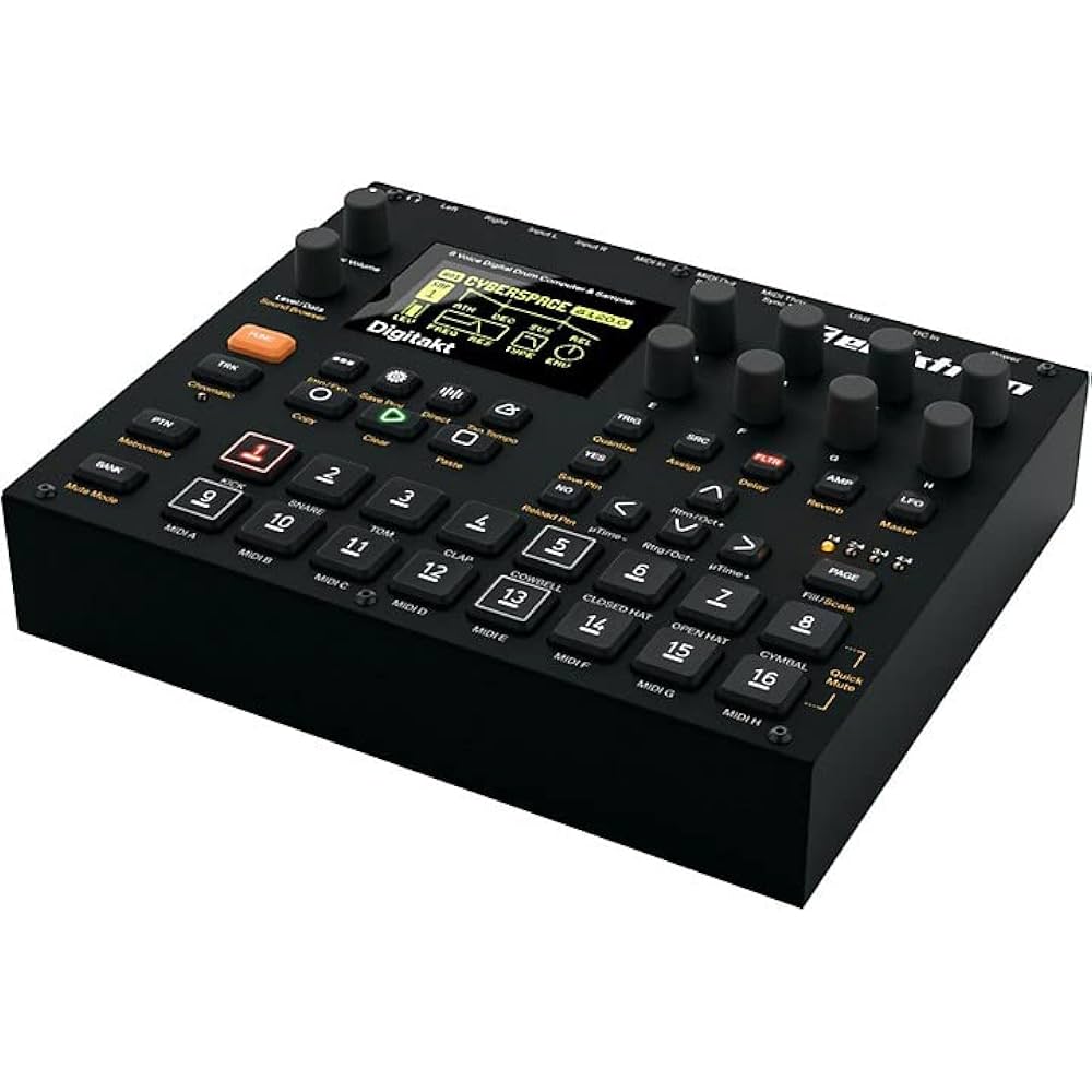 DTM・DAW elektron Digitakt DDS-8 Amazon.com: Elektron Digitakt DDS-8 8-Voice Drum Computer