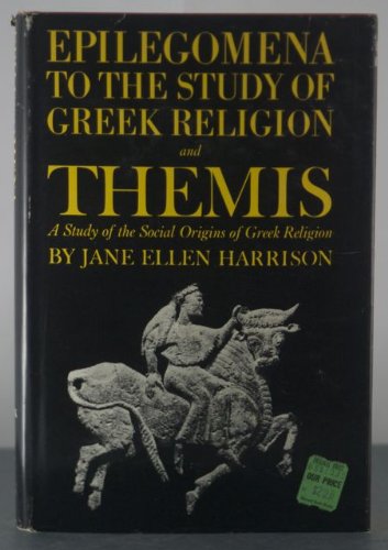 Epilegomena to the Study of Greek Religion and ... B000NWPDOI Book Cover