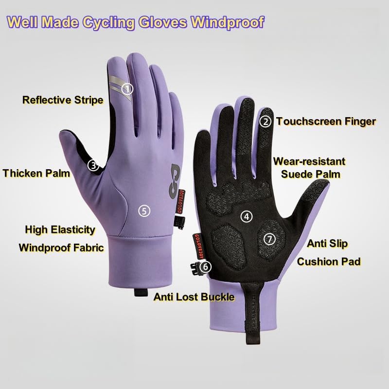 Ski Mask & Winter Gloves Cycling Running - Cold Weather Warm Face Mask and Hand Warm Gloves