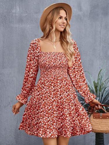 Image of Sheetal Associates Women Casual Regular Sleeves Crepe Printed Fit and Flare Dress
