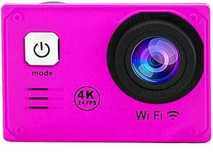 QYL Camera Waterproof Mini Diving Digital Camera Sport DV 170 Fish-eye Wide-angle Camera Pink 0-inch Display 4K Outdoor Camera Portable Camera Color Pink QYL Camera Waterproof Mini Diving Digital Camera Sport DV 170 Fish-eye Wide-angle Camera Pink 0-inch Display 4K Outdoor Camera Portable Camera Color Pink