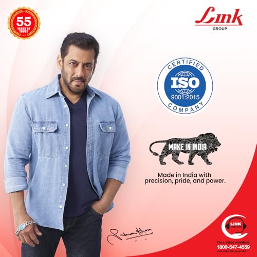 Image of Link Atoot 70mm Padlocks 5Pcs Set | 1 Crore Key Combinations | Stainless Steel Body | Hardened Shackle | 9 Brass Lever | Made in India | 3 Keys for Each Padlock