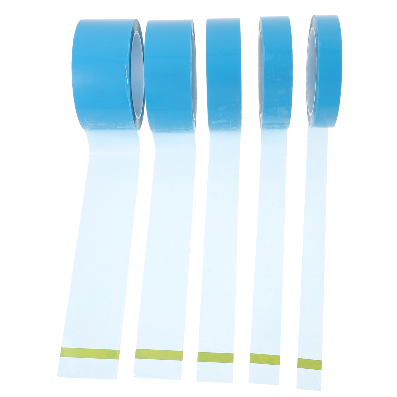 Generic 5 Rotoli Nastro Masking in Pet Resistente al Calore da Sottile e Facile da Strappare Nastro Auto Low Tack per Mascheratura Precisa Colore Casuale
