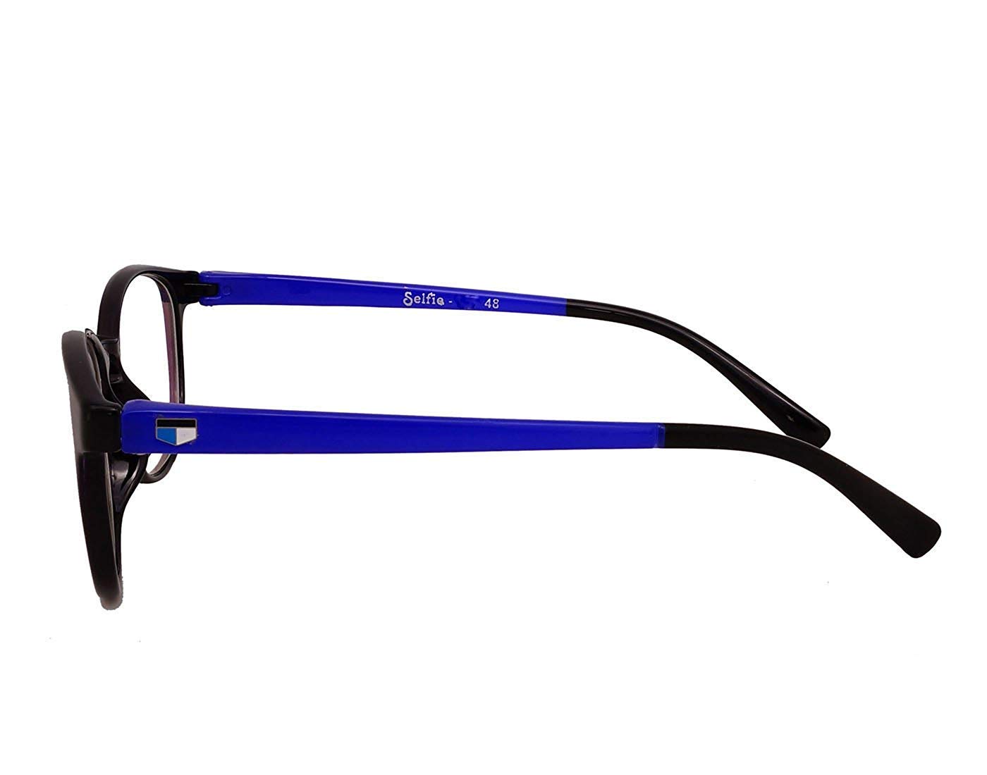 Zeydan Round Spectacle Frame for Boys and Girls (blue) - Image 4 thumbnail