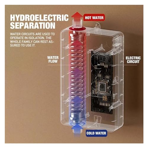 Chauffe-eau instantané électrique 7000W sans réservoir pour douche - 5