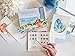 Watercolor the Easy Way Paint-Your-Own Watercolor Cards Coastal: Notecard Paint Kit with Paint and Brush Included