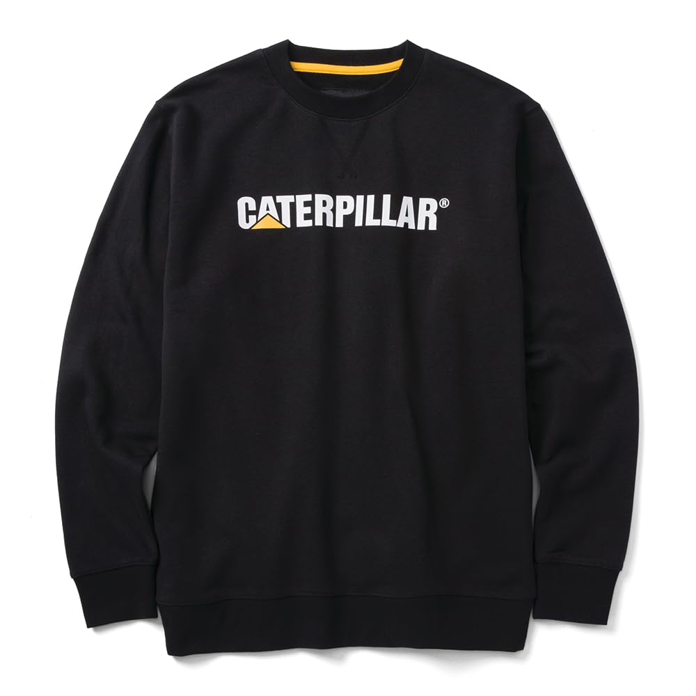 Footsure Western Limited Black Caterpillar Midweight Crewneck Sweatshirt Size Lge 40684-75999-05