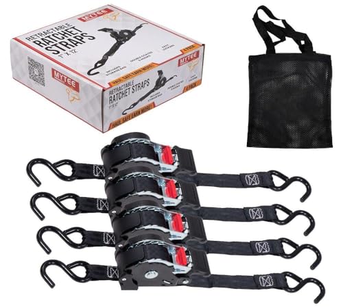 Mytee Products 4 Auto Retract NO-RATCHETING Ratchet...