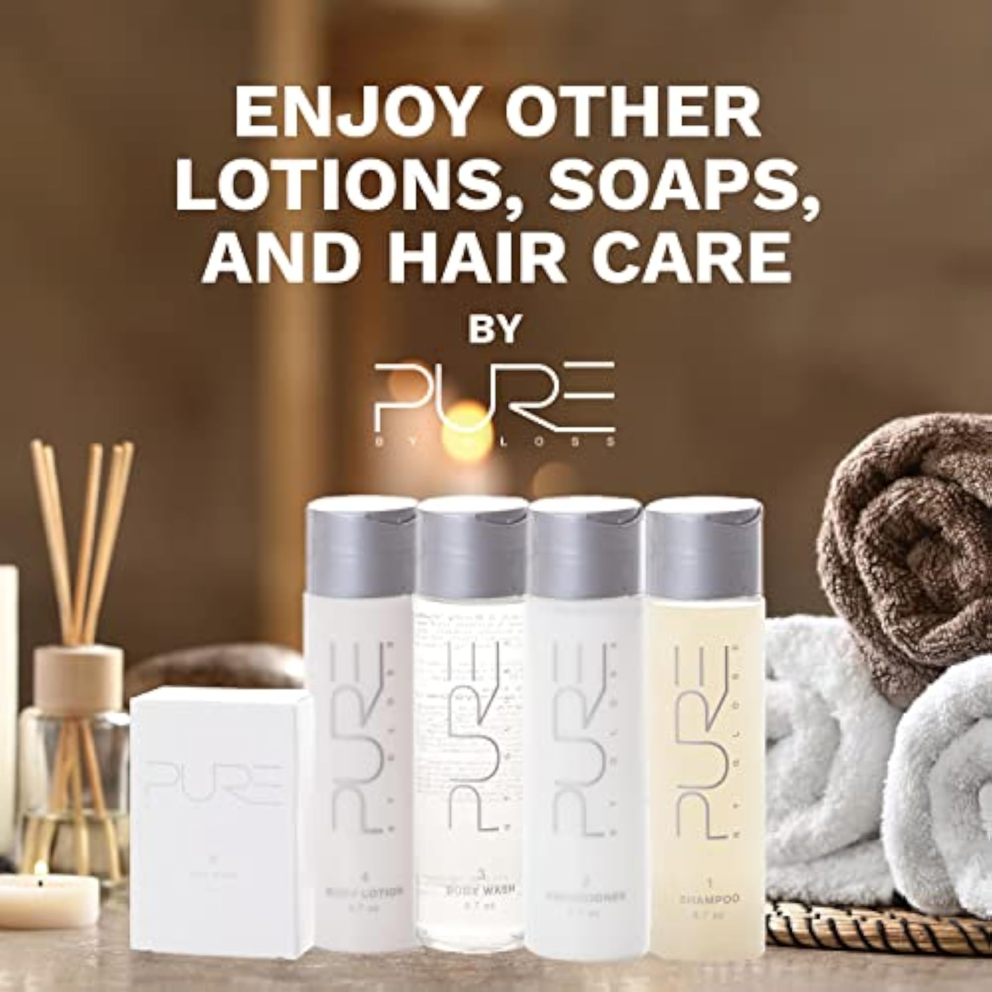 6-Piece Luxury Gift Set with Shampoo & Body Care