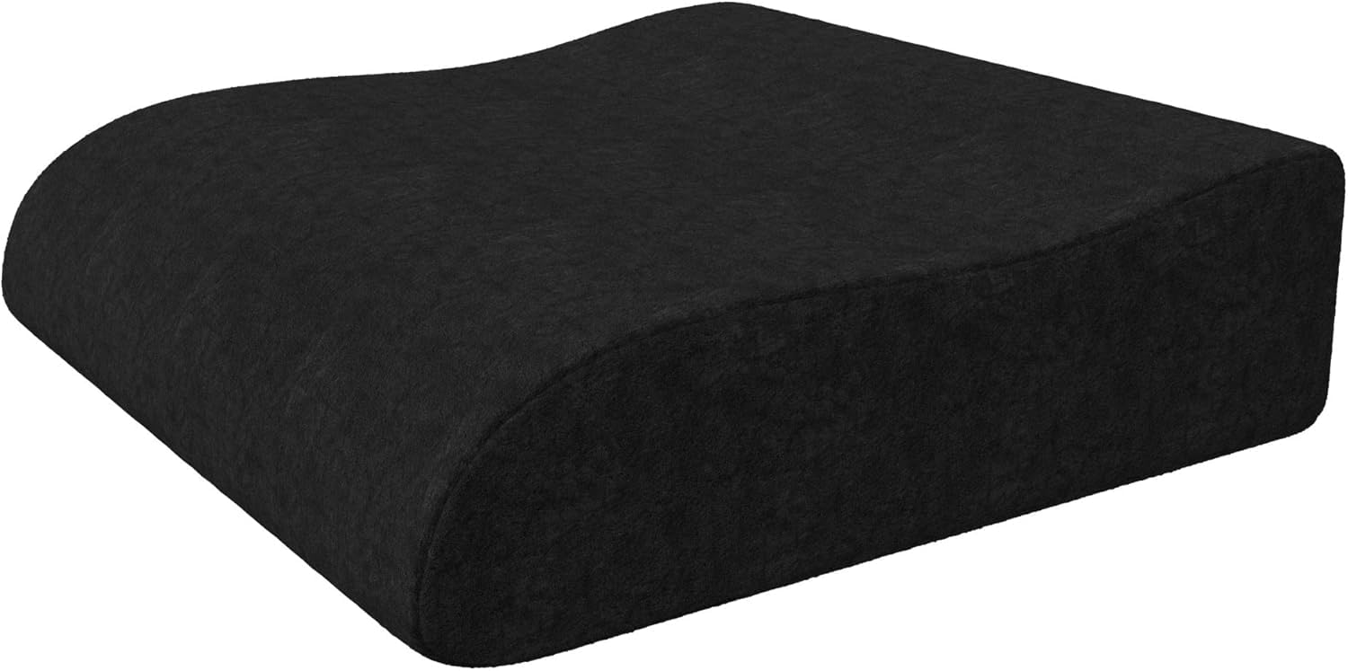 bonmedico Coussin de Chaise Rehausseur - Coussin Ergonomique et Orthopédique pour Bureau, Voiture, Maison, Support en Mousse Rembourrée