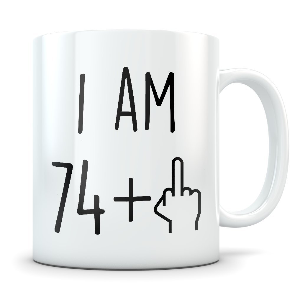 Amazon.com: Funny 75Th Birthday Gift For Women And Men - Turning 75 Years  Old Happy Bday Coffee Mug - Gag Party Cup Idea For A Joke Celebration -  Best Adult Birthday Presents :