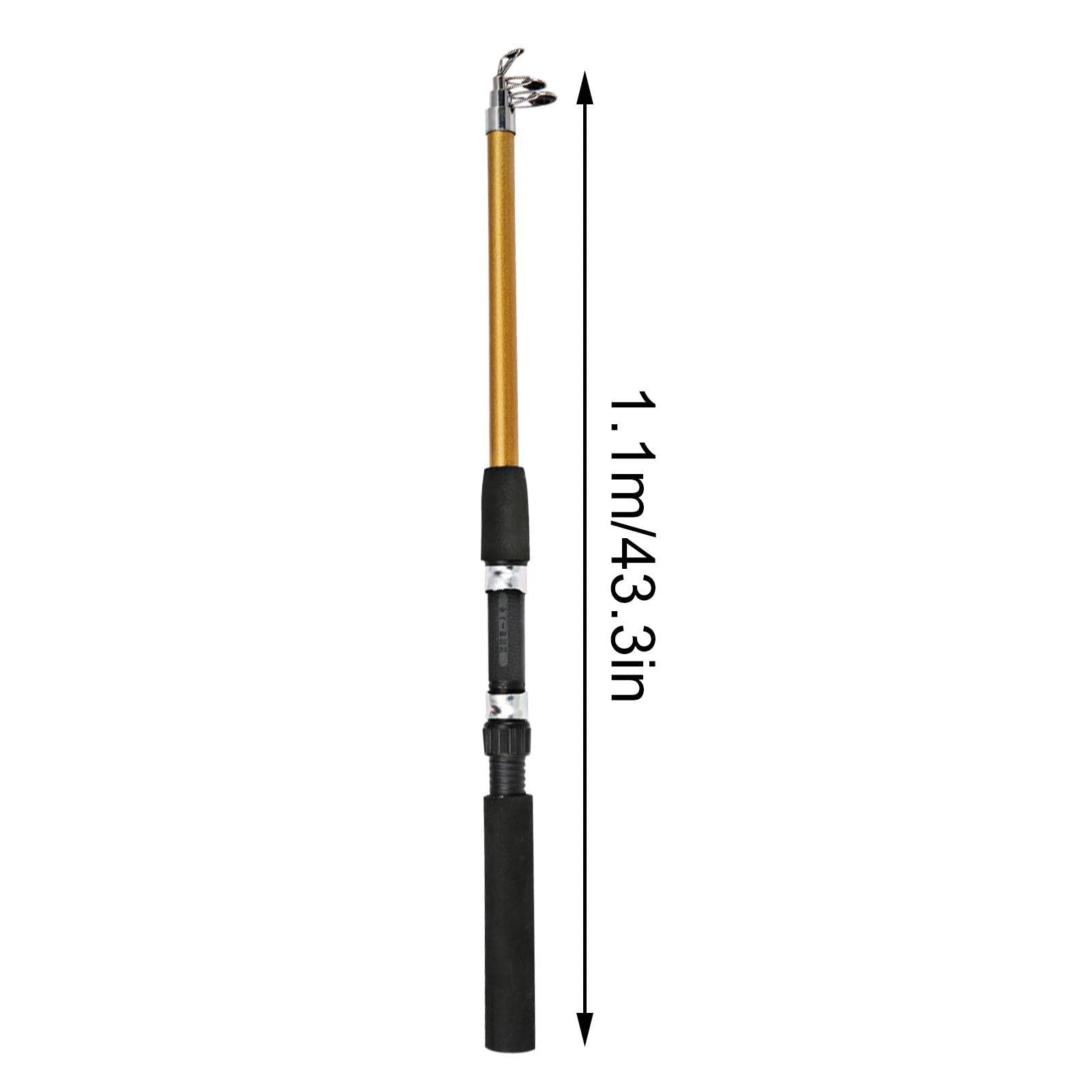 Diepzee hengels, Zoutwater offshore trolling hengel, Anti Slip Ijs Hengel Garnalen Karper Hengel Voor Zoutwater Zoetwater (Willekeurige Kleur