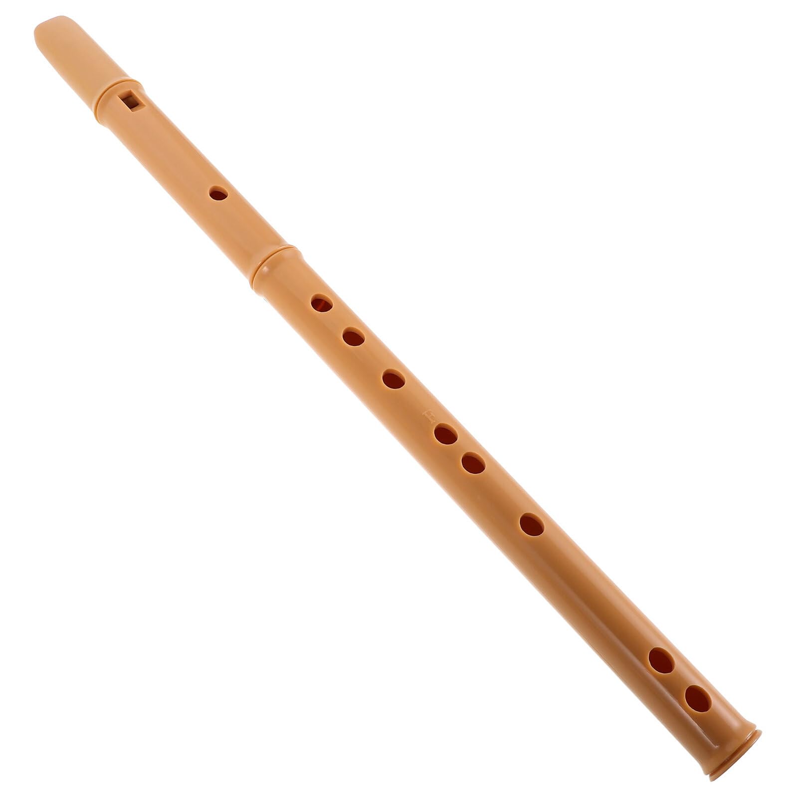 Strumento Flauto in Resina Staccabile Tre con Chiave Fa Strumento Musicale Fiato per Principianti con Bocchino Piatto