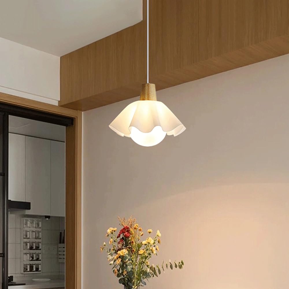 Generico Lampada a sospensione a fiori nordici