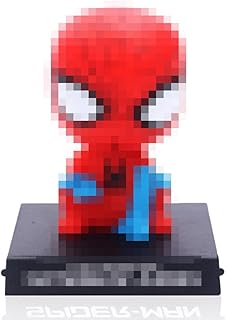 Shaking Head Car Decoration, Cool Car Ornament, Car Shaking Head Figurine Anime Creative Ornament Car Accessories Action Figure Shaking Head Doll Hand-Made Model Mobile Phone Holder