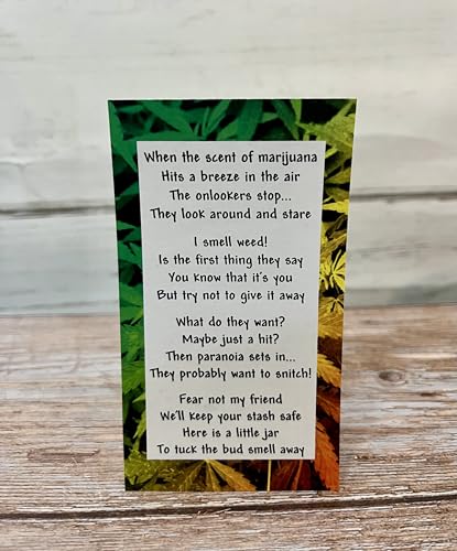 Premium Odor-Proof Airtight Glass Stash Jar with Lid – Perfect Gift for Discreet Storage - Image 5