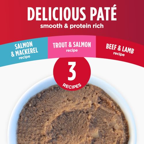 Image of Nulo Canned Wet Cat Food, Pate, Variety Pack, 5.5 oz x 24
