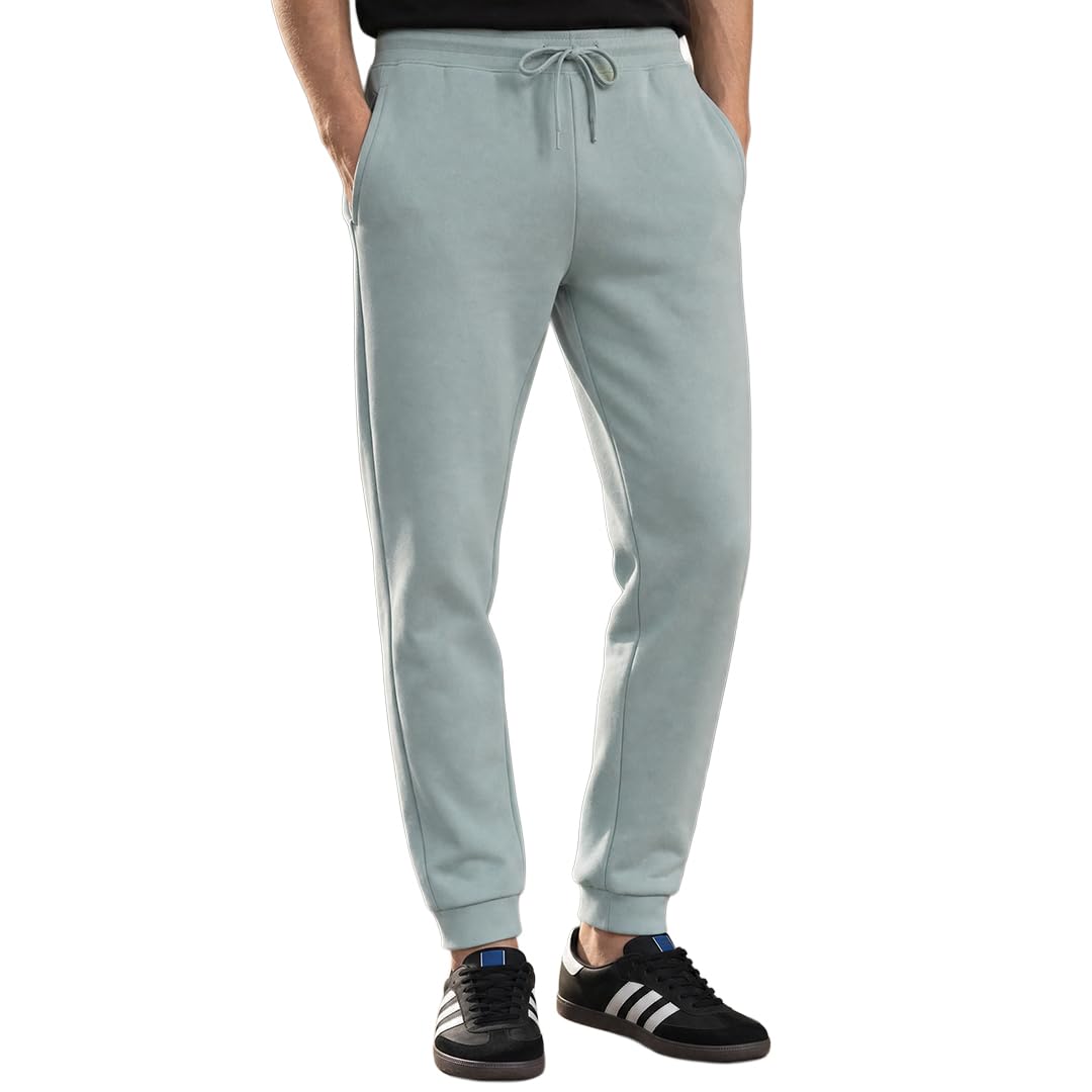 Men Regular Fit Zip Pocket Joggers(1M-BWJG-R0084-GS5_Grey Mist_XL)-image-32