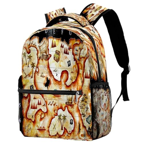 Sac de voyage décontracté carte au trésor pour les weekends des ados