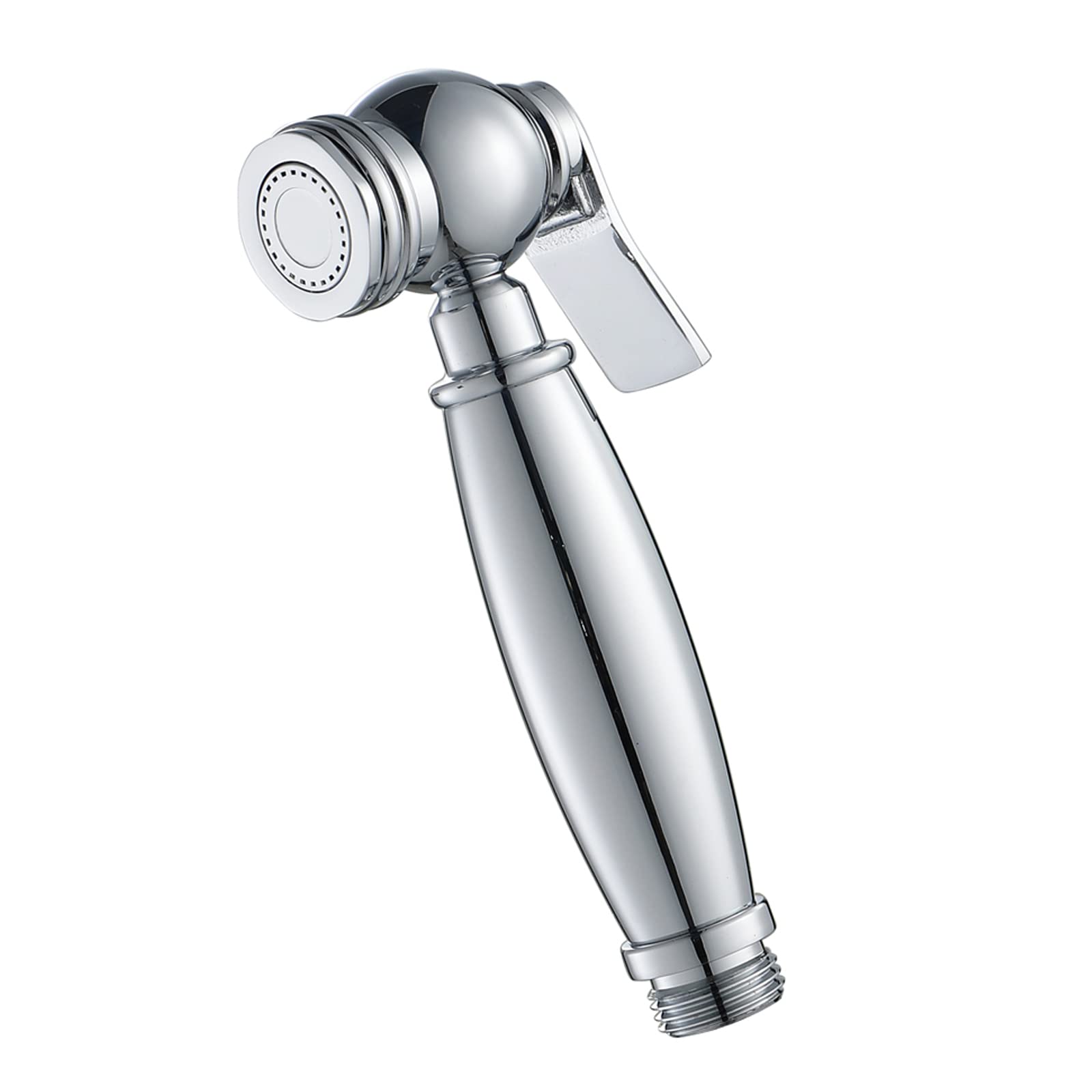 Set de bidé con teleducha, Flexo y Soporte Teleducha - Rociador con Soporte Acero Inoxidable,Set Rociador Aseo Spray para Baño Ducha Cabeza para Casa,Plata