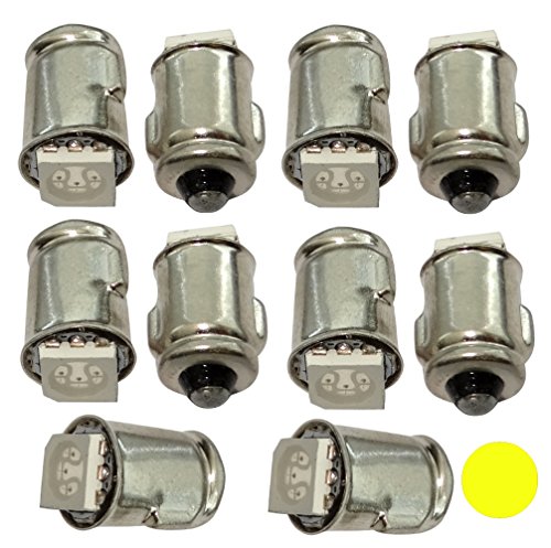 AERZETIX: 10x Lampadine 12V BA7S 1LED SMD luce