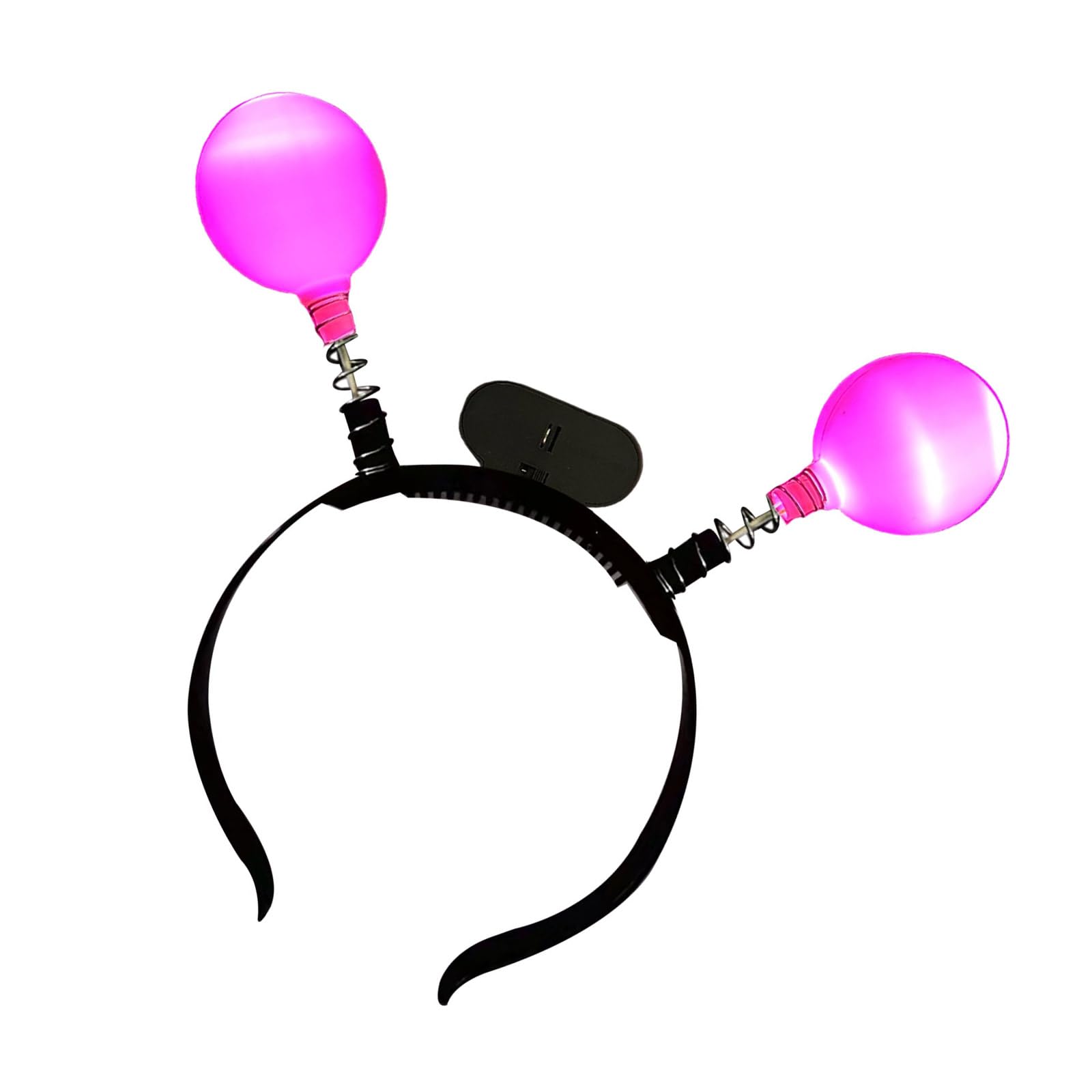 Lujiaxi Unisex Kids A Colorful Sphere Spring Headpiece Novelty Party Ccessories Nonslip For Birthday Music Festival Nd Carnivals Festival Light Up Hairband