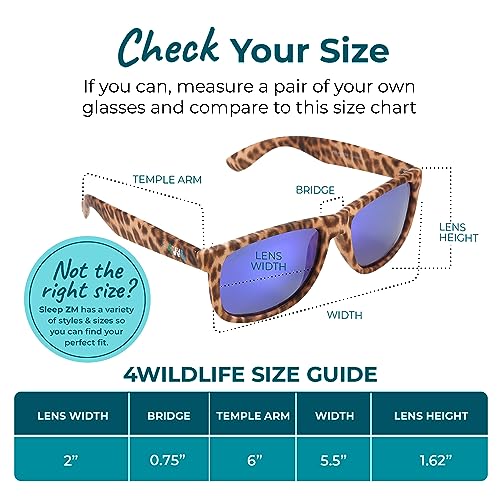 Image of Sleep ZM WildLife Themed Sunglasses to Save Animals