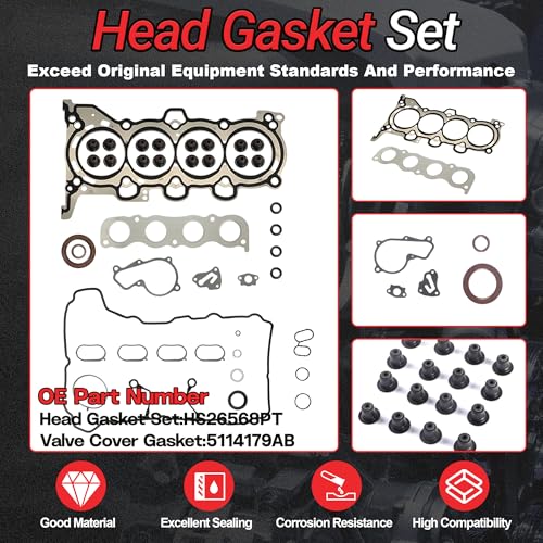 G4NC 2.0 Overhaul Rebuild Kit w/Crankshaft Head Gasket Set & Piston & Connecting Rods Fit For Hyundai Elantra Tucson Kia Soul Forte Forte5 Optima 2.0L 2012-2020 Replace#23110-2E501 23040-2E000 by IGNXTHRM - Image 9