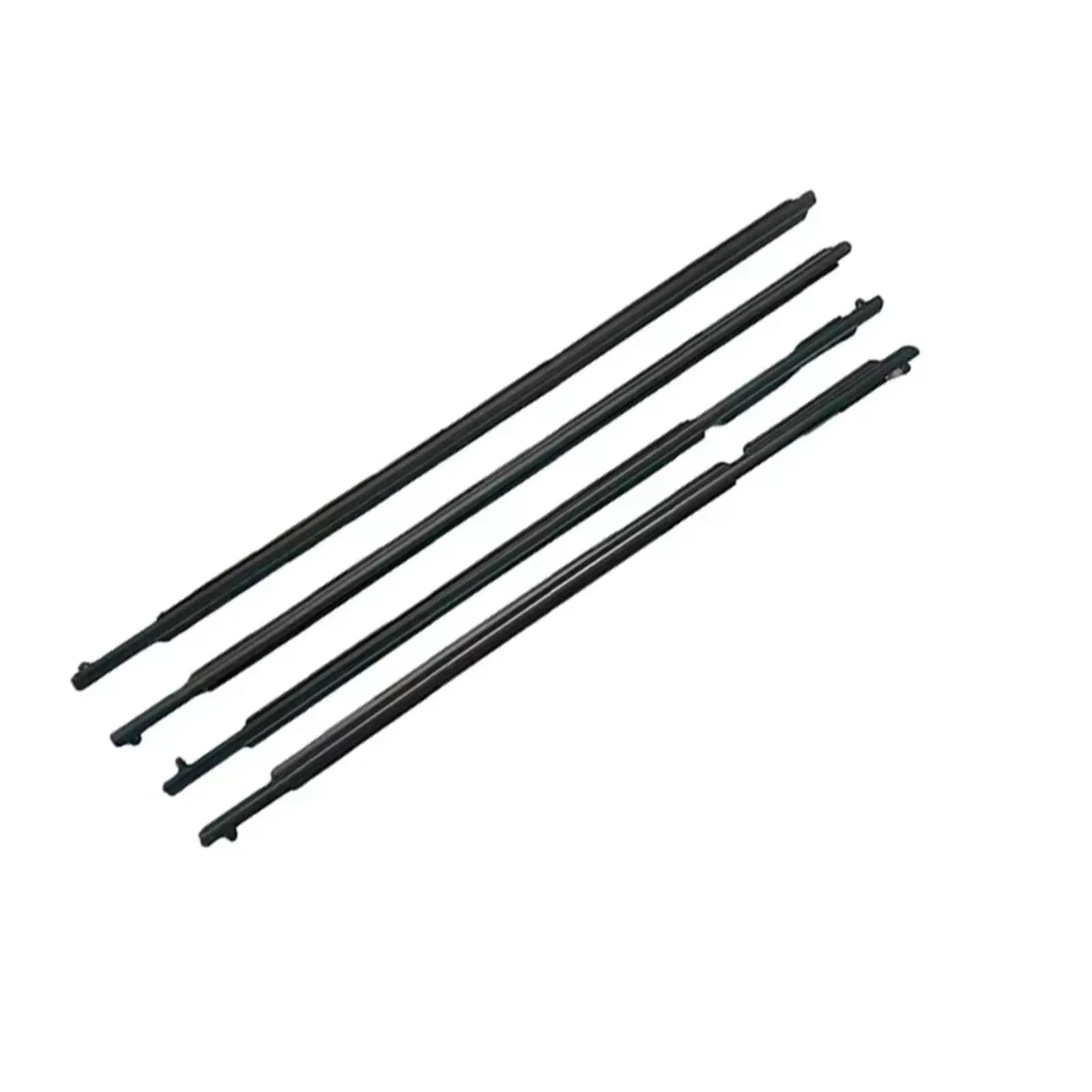 for Toyota for 4Runner 68161-35060 2003-2007 Glass Protector Weatherstrip Seal Laminate Outside 4 Pieces Windows Car Door Seal Protector