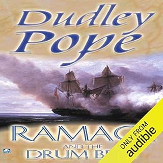 Ramage and the Drumbeat Audiolibro Por Dudley Pope arte de portada