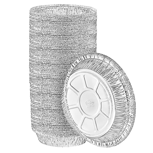 7 inch round disposable foil pans (500 pack)
