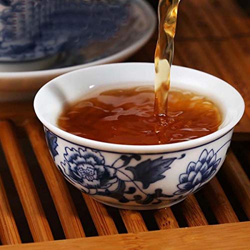 1000g (2.2LB) Tè Pu'er maturo Tè Puer vecchio Bohai Golden Bud Tè Pu'er cotto Tè nero Tè Pu-erh cotto Tè Pu erh Tè cinese Tè Puerh sano Tè rosso - Imagen 7