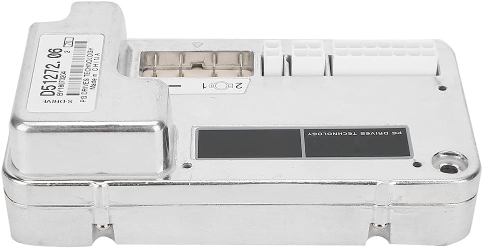 Controlador de Scooter para Ancianos, Controlador PG para Scooter de Movilidad Accesorio de Controlador de Silla de Ruedas de Bicicleta Eléctrica, Controlador de Motor de Cepillo de(D51272.06 70A)