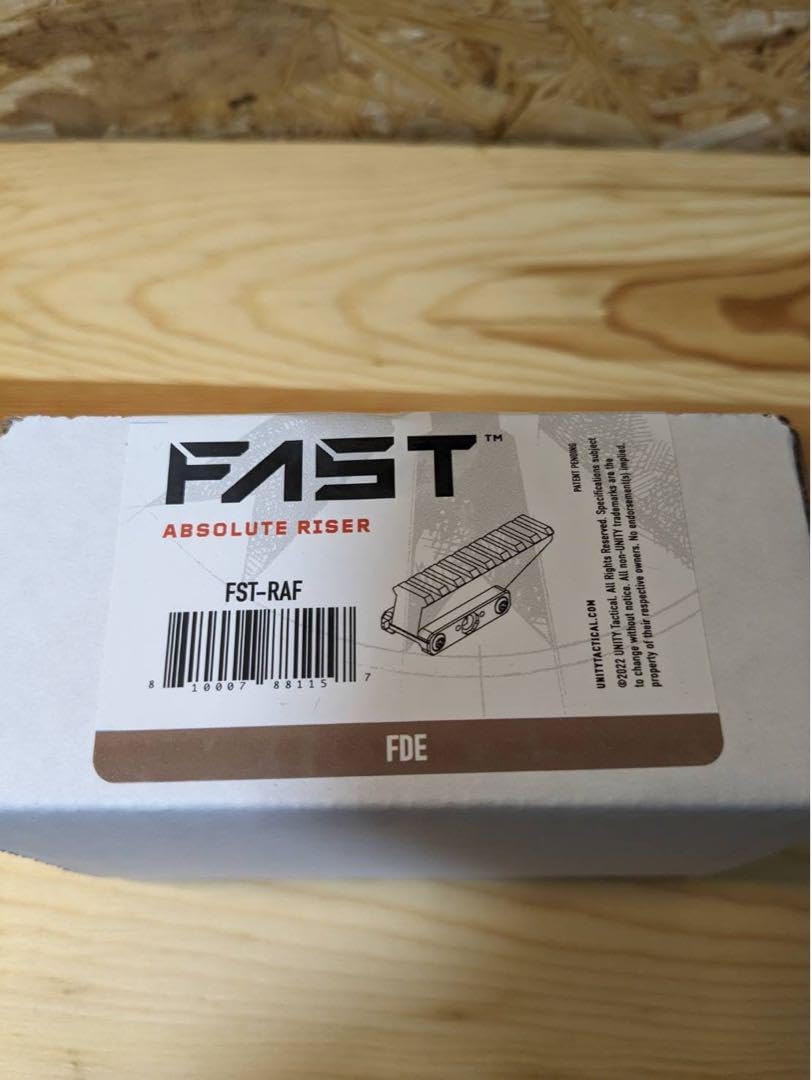 Amazon.co.jp: 実物 UNITY Tactical FAST ABSOLUTE RISER : おもちゃ