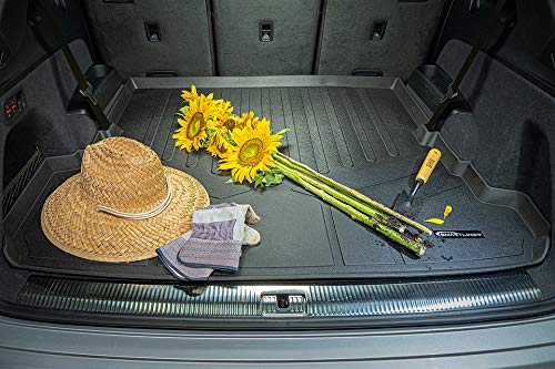 Smartliner Custom Fit All Weather Black Cargo Trunk Liner Mat Compatible With 2021-2023 Nissan Rogue (No Sport Models) #TOP4