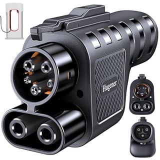 2025 NACS to CCS1 Electric Vehicle Charging Adapter for Tesla Supercharger V3/ V4, Max 500A 1000V DC Fast Charging with UL Safety Certified, Compatible with Rivian, Ford, GM CCS1 EVs with Vortex Plug